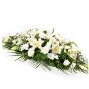 Casket with Lily &amp; Roses 